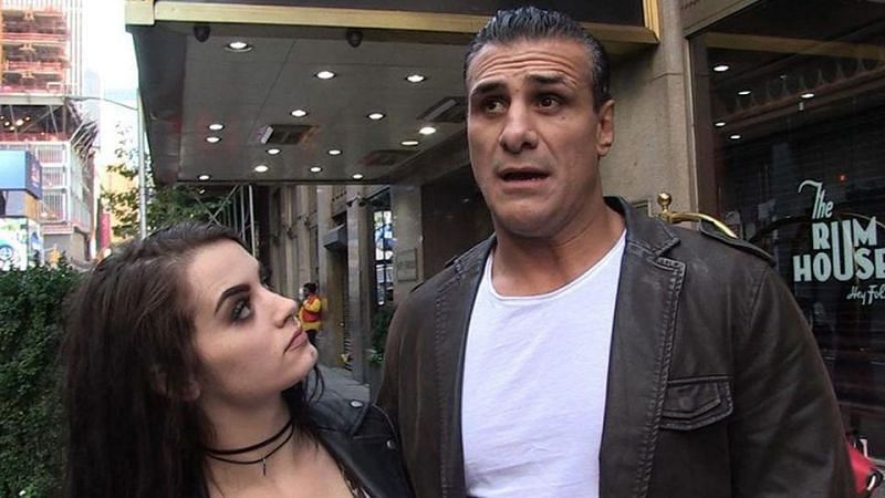 Paige and Alberto Del Rio